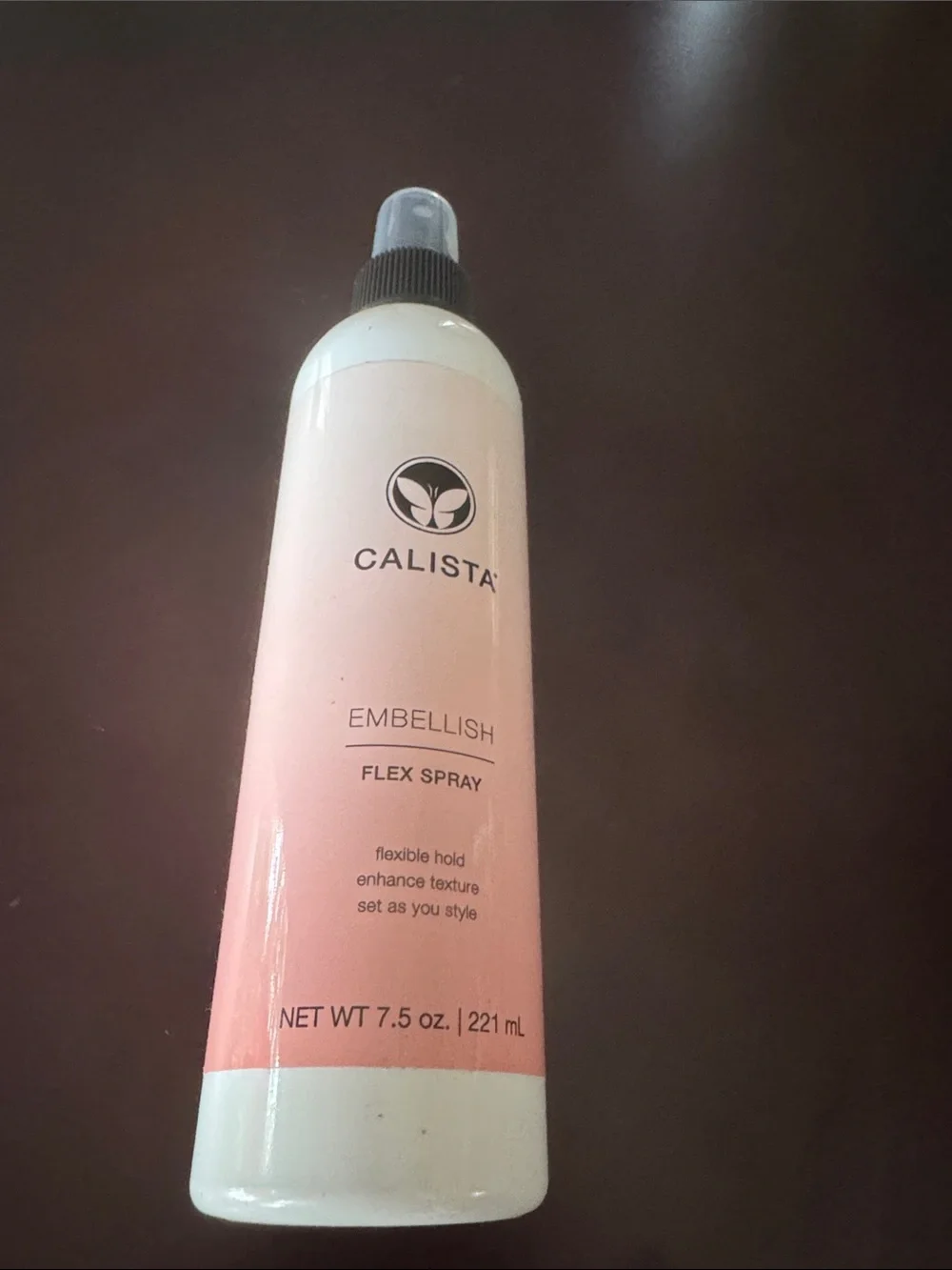 Calista Embellish Flex Spray – Pink Hair Styling Spray